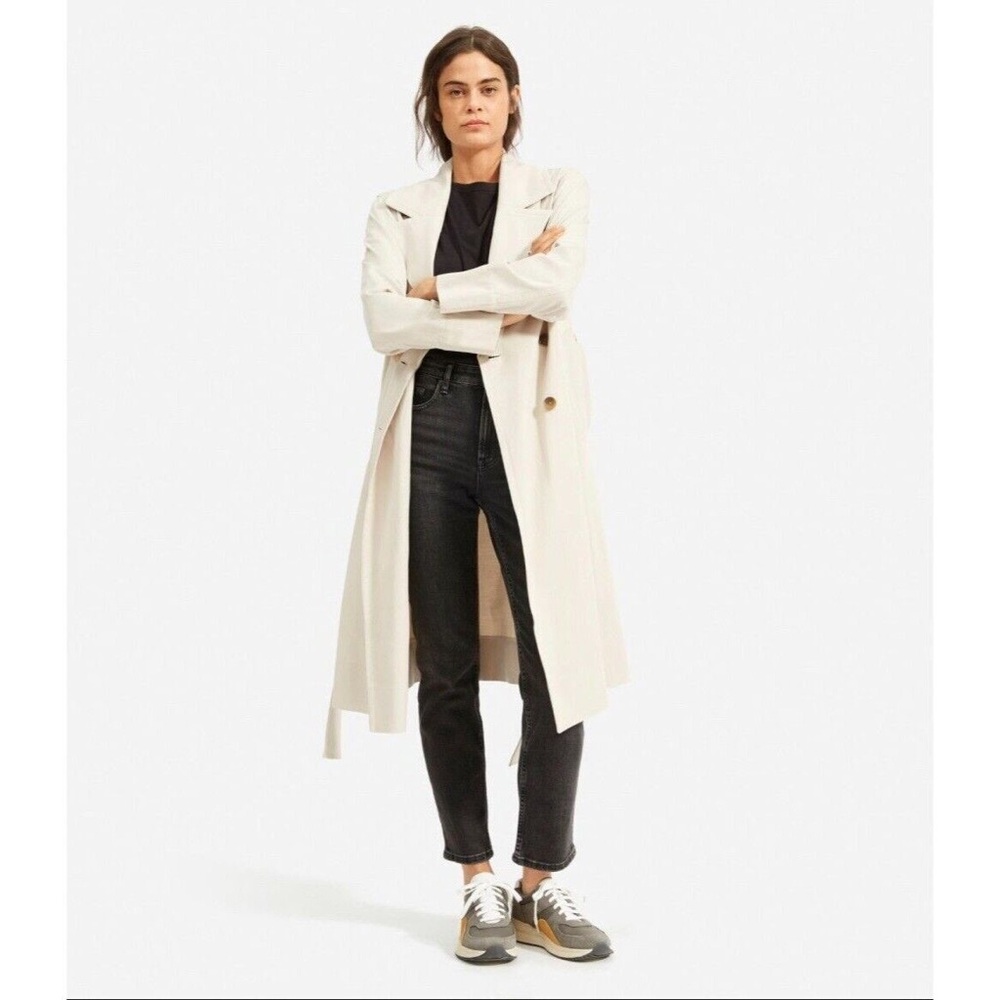 Everlane never worn drape trench